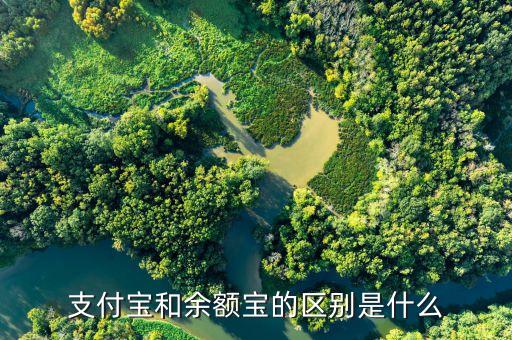 支付宝和余额宝的区别是什么
