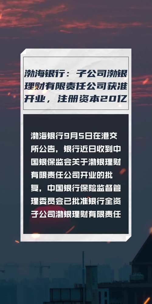 渤银理财产品期限变化 _渤海银行理财产品一览表2025年_