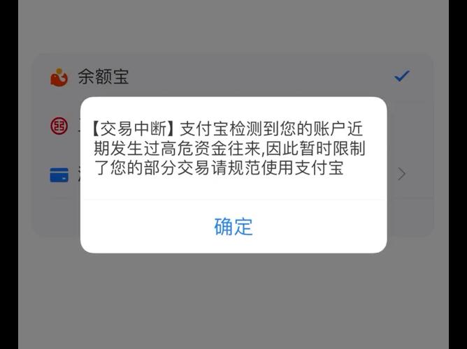 支付宝账户异常申诉流程_支付宝被说存在非法交易_支付宝账户交易欺诈风险限制解除